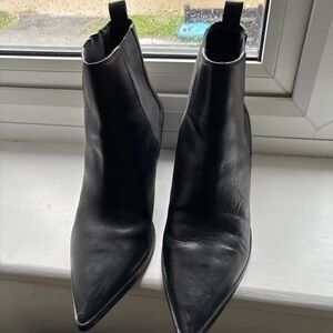 Elegant Black Ankle Boots for Women